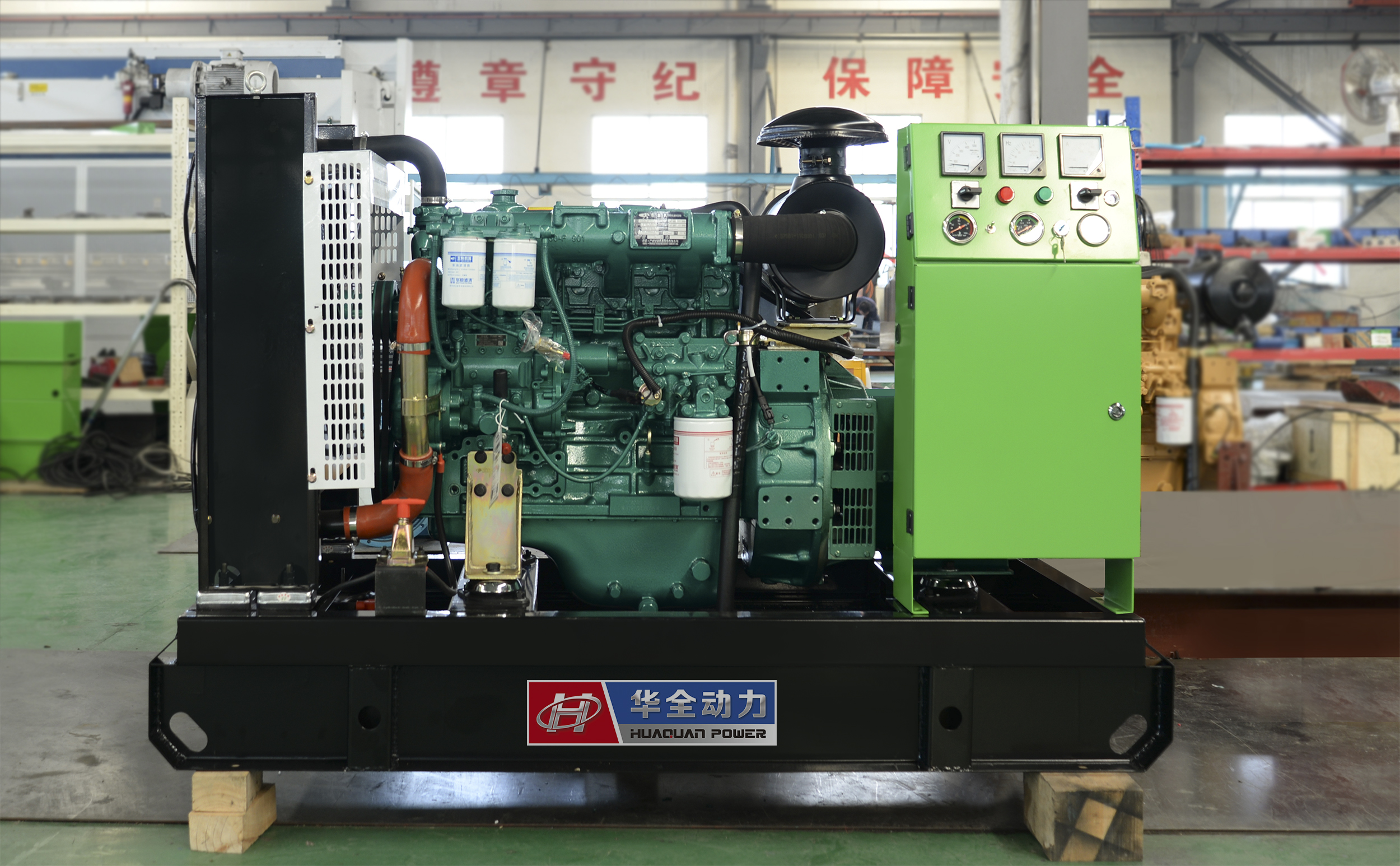 華全真機智！這些措施讓柴油發(fā)電機組在沙漠都能正常工作